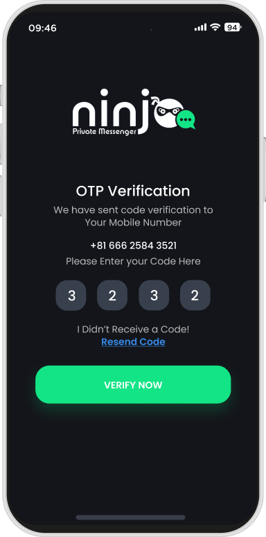 Secure Chat Interface